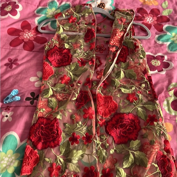 NWOT WANT MY LOOK SEE THROUGH DRESS SIZE S - Picture 11 of 14